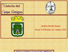 Tablet Screenshot of historiadecalp.net